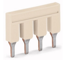 WAGO CORPORATION  2006-402      Push-in Type Jumper Bar; Insulated; 2-way; Nominal Current 41 A
