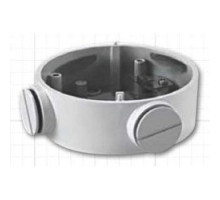 NORTHERN VIDEO  BB130               Bullet Camera Back Box, Waterproof, 105 MM Diameter x 36 MM Height, Aluminum Alloy, White, For TVIMBIR120