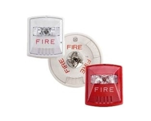 WHEELOCK  STW      Exceder Strobe, 12/24 VDC, 90/95/99 dB, Wall Mount, White