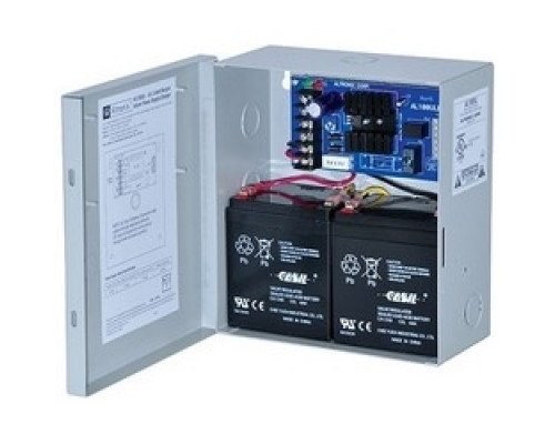 ALTRONIX  AL100UL      Linear Power Supply/Charger, Single Class 2 Output, 12VDC @ 0.75A, 16.5VAC, BC100 Enclosure