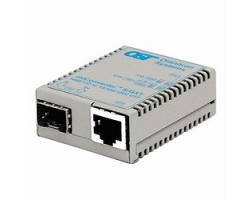 OMNITRON SYSTEMS TECHNOLOGY  1639-0-1      MICONVERTER S-SERIES S/GXT 10/100/1000BT RJ45 to 1000B-X SFP, US Power