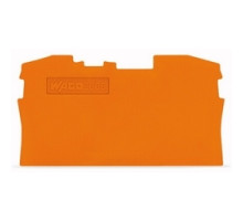 WAGO CORPORATION  2006-1292      END PLATE FOR 2002-1201 0.8MM ORANGE