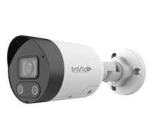 INVID TECH  VIS-P4BXIR28NH-AIWL               4 MP IP OUT TURRET, 2.8MM,  98’ IR, WHITE LIGHT &     DETERRENT, 12VDC/POE