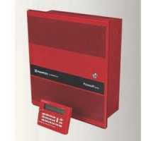 NAPCO  GEMC-FW-32CNVKT               Zone Conventional Commercial Fire Alarm Panel Kit, 24 Volt Panel, 32-Point, 2 NAC Circuit With 4A, Red Enclosure, Built-In Horn/Strobe Synch, Dual DACT, 2-Serial Port