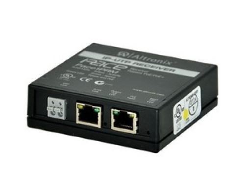 ALTRONIX  PACE1PRM      Long Range Ethernet Single Port Receiver, 100Mbps per port, Passes PoE/PoE+, Requires Compatible Transceiver