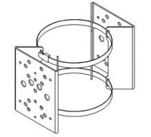 RAYTEC LTD  PBC-2      Illuminator Pole Mounting Bracket Clamp, Double-Sided, For 2X RAYMAX and RAYLUX Illuminator