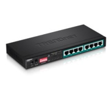 TRENDNET  TPE-LG80      8-Port Gigabit Long Range PoE+ Switch