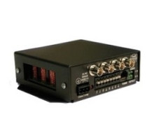 NITEK  VH456               Active Video Mini-Hub, 4-Port, Multi-Channel, Balanced Low Voltage Current Loop Input, DC to 10 Megahertz, 12/24 Volt AC/DC, 1.8