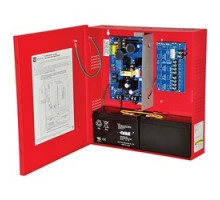 ALTRONIX  AL300ULPD4CBR      Power Supply Charger, 4 PTC Class 2 Outputs, 12/24VDC @ 2.5A, 115VAC, Red BC300 Enclosure
