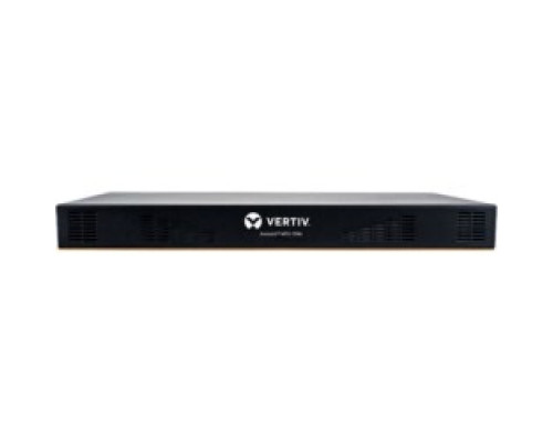 VERTIV  MPU108EDAC-G01      KVM over IP Switches, 1 Remote User, 8-port serial, 1 Digital, Dual AC Power, Display Port 1.2, 1x VGA, 4x USB Type A, Single HDMI 1.4 1920x1080 TAA-Compliant, 2-Year Full Coverage Factory Warranty - Optional Extended Wa