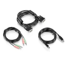 TRENDNET  TK-CD10      10 ft. DVI-I, USB, and Audio KVM Cable Kit
