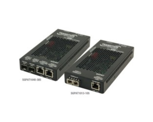 TRANSITION NETWORKS  SGPAT1013-105-NA      Media Converter, 10/100/1000 POE+ RJ-45 To 1000Base-Sx MM Sc Media Converter