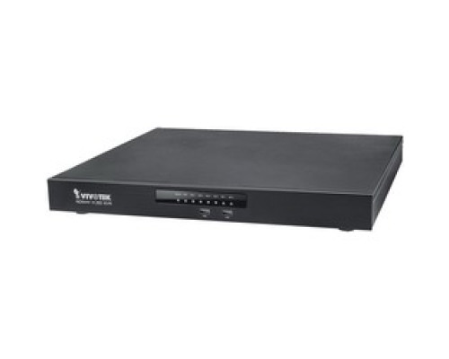 VIVOTEK ND9441   Embedded Network Video Recorder, 16 Channel, ARM Processor, 2 RJ-45, 10/100/1000 Mbps Ethernet, 256 MB Flash Memory, 56 Volt DC, 2.32 Amp