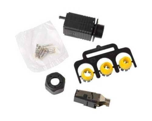 AXIS COMMUNICATIONS  5506-251  10-PIN PUSH-PULL SYSTEM CONN              10-pin System Connector for Power, Audio and I/O