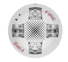 KIDDE COMMERCIAL  EGCAVWF               CLG Horn/Strobe, White, Fire