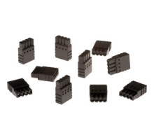 AXIS COMMUNICATIONS  5800-891               Male Connector for Limited and Full IO Port . Pitch: 2.50 mm. 4 Position Terminal Block. 10 Pack.