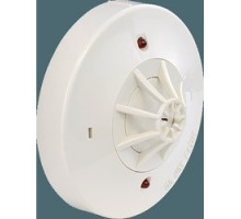 POTTER ELECTRIC 1430803 FHA   Temperature Heat Detector, Fixed, 325 Microampere Standby, 22 to 24 Volt, 1.2 Milliampere Alarm, 2 LED Indicator, 4