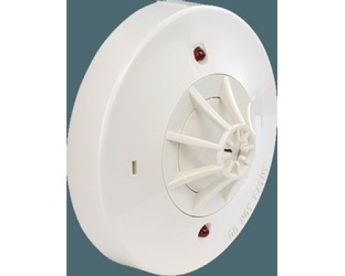 POTTER ELECTRIC 1430803 FHA   Temperature Heat Detector, Fixed, 325 Microampere Standby, 22 to 24 Volt, 1.2 Milliampere Alarm, 2 LED Indicator, 4