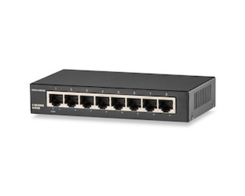 SIGNAMAX  FO-SC10100      8 10/100/1000 Port Gigabit Switch