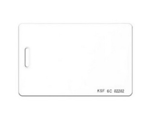 KANTECH SYSTEMS HID-C1386GGK   Special Order HID ISOProx II card, 26-bit Wiegand, thin credit card size, glossy front/ back for dye-sub printing Minimum Qty 100