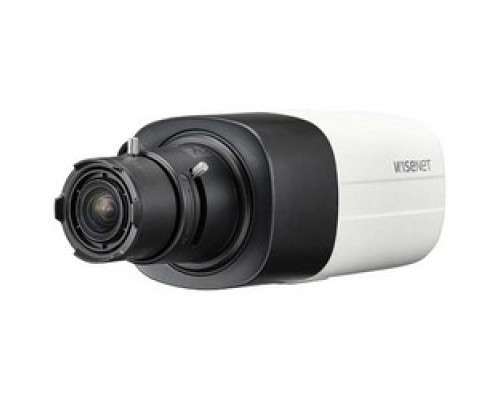 HANWHA VISION HCB-6001        WIsenet HD+ 2MP, Full Hd 1080p 30fps Box Camera, AHD/TVI/CVI/CVBS, 120 Db True WDR, RS485 /coaxial Control, Simple Focus, True D/N, 24VAC/12VDC Require 2MP Or Higher CS Mount Lens