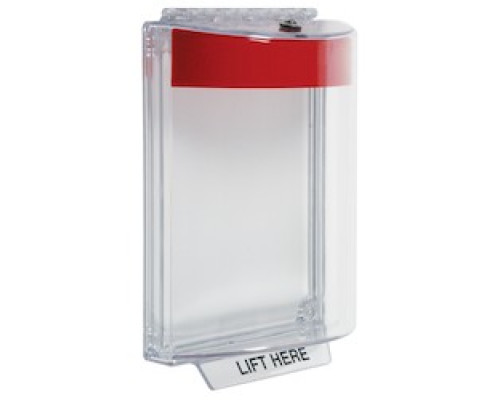 SAFETY TECHNOLOGY INTL  STI-13010NR               Universal Stopper Dome Cover With Fl. Mt, Red Housing, No Label