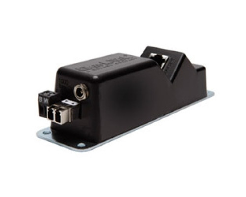 BERK-TEK  81000217      PoE+ IEEE 802.3at Media Module, 1-Port 10/100Mb/s, LC Duplex, Multimode, RJ45 Connector, 54V Out, With External AC Power Supply