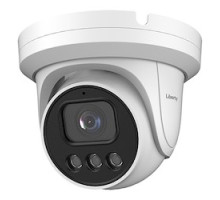 LIBERTY SECURITY  L3IP8TS               Liberty L3 IP Turret, 8MP 2.8mm 100’ IR WDR PoE SD IP66 MIC - White