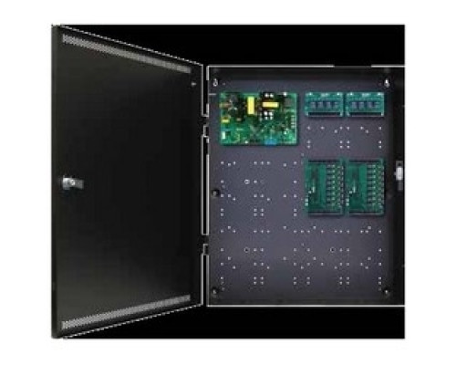 LIFESAFETY POWER  FPO150-2C82D8E4      Access Control Power System, Standard, 12 Ampere 12 Volt DC/6 Ampere 24 Volt DC, 150 Watt, 16-Door, 16-Lock, 16 Auxiliary, 20