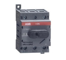 ABB  OT80F3      Front operated switch-disconnector. Types OT 16...125 include protected terminal clamps, IP 20.