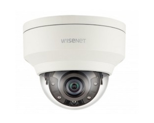 HANWHA VISION  XNV-8030R      5MP IR Outdoor Dome. 30fps 4.6mm fixed lens. H.265/H.264 120dB WDR IP67 IK10