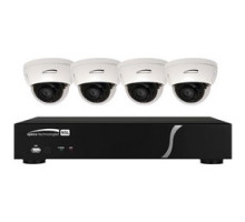 SPECO TECHNOLOGIES  ZIPL4D1      4 Channel 4MP TVI DVR, 2TB, TAA