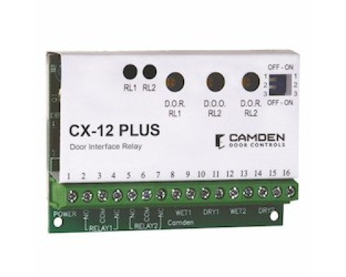 CAMDEN DOOR CONTROL  CX-12PLUS      CX-12PLUS DOOR INTERFACE RELAY 12/24 VAC/DC