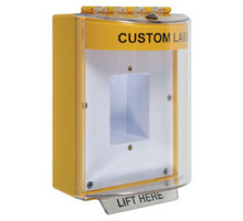 SAFETY TECHNOLOGY INTL STI-13410C-Y   Universal Stopper Dome Cover With Enc Backbox, Sealed Mt Plate, Custom Label, Specify Housing Color B=blue, G=green, K=black, R=red, W=white, Y=Yellow