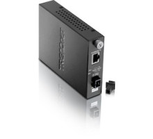 TRENDNET TFC-110S20D5I   Intelligent 100Base-TX to 100Base-FX Dual Wavelength Single-mode SC Fiber Converter 20 km / 12.4 miles