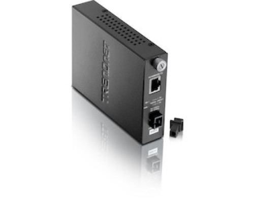 TRENDNET TFC-110S20D5I   Intelligent 100Base-TX to 100Base-FX Dual Wavelength Single-mode SC Fiber Converter 20 km / 12.4 miles