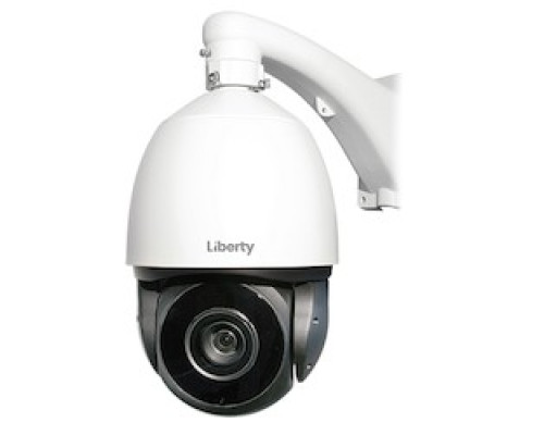 LIBERTY SECURITY  L3IP4PTZ30XS               Liberty L3 IP PTZ, 4MP 30X 600’ IR, WDR, SD, POE/36VDC IP66 - White