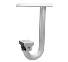 PELCO  EM2000      Medium-duty 90-degree J Mount for Mounting to A Vertical Pipe or Pole. Manually Adjustable Swivel Head. for Enclosures with 2 in. Mounting Hole Pattern