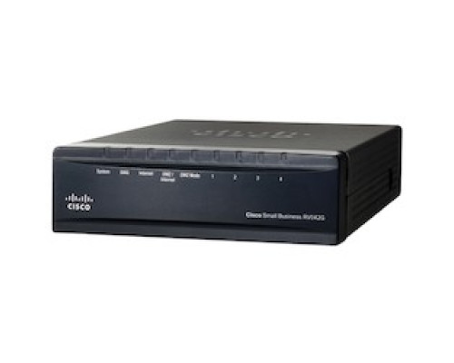 CISCO RV042G-K9-NA   WAN VPN Router, Small Business, Dual Gigabit, 2 GE WAN Port, 4 GE LAN Port, 75 Mbps