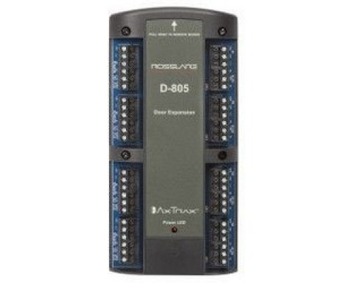 ROSSLARE SECURITY PRODUCTS  D-805      Network Controller Reader Expansion Board, 8-Input, OSDP Connectivity, 12 VDC, 2A, 6.9