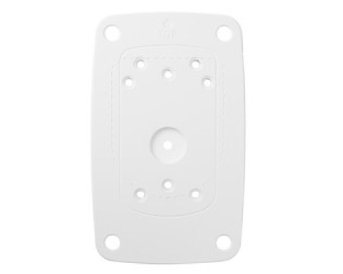 HANWHA VISION  SBB-300PMW1               Installation Plate For SBP-300PMW1, Compatible With Box Camera Housing: SHB-4301HP/ SHB-4300H1/ SHB-4200/ SHB-4200H