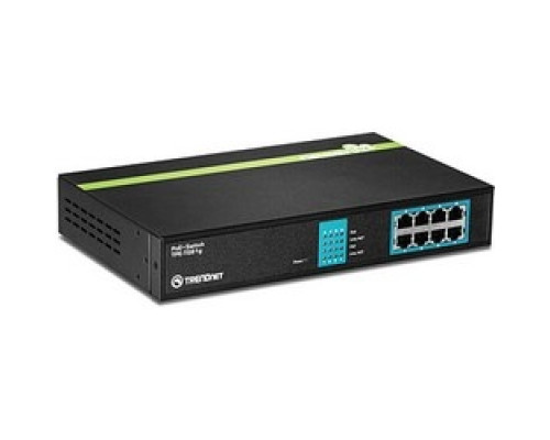 TRENDNET  TPE-TG81G      8-port Gigabit GREENnet PoE+ Switch