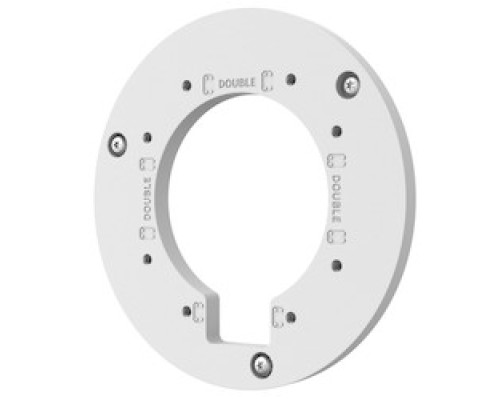 HANWHA VISION  SBD-137WMA               Wall Adaptor Plate To Make A Q-Core Camera Compatible With SBP-137WMW And SBP-137WMW1