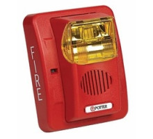 POTTER ELECTRIC  4890103  CS-24WBW              Colored Lens Strobe, Wall Mount, 24 Volt DC, 4.5