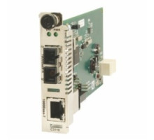 LANTRONIX  C3110-1039      Media Converter, 1000Base-T To 1000Base-Sx, Ion Card, MM, LC, 2KM, Via An SFP Module