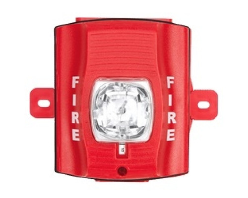 SILENT KNIGHT - HONEYWELL FIRE  SRK               Strobe, Standard-candela, Outdoor, Wall Mount, with Backbox, Red