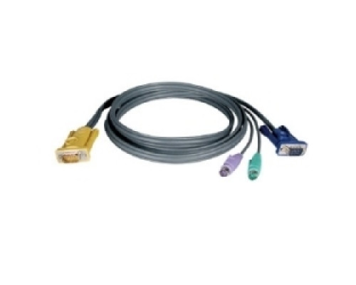 TRIPP LITE P774-015   PS/2 3-in-1 Cable Kit for NetDirector KVM Switch B020-Series and KVM B022-Series, 15-ft.