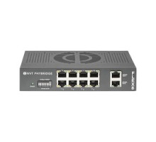 NVT PHYBRIDGE  NV-FLX-08      8-port Long Reach Poe++ Unmanaged Switch. Multi-pair UTP To IP