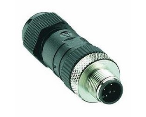LUMBERG AUTOMATION  600003559  0936 DMC 101      DeviceNet, 5-pole, male field attachable M12 connector with screw terminal connection, cable outlet suitable for THIN DeviceNet cable, DeviceNet color coding