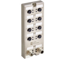 LUMBERG AUTOMATION  934994001  0960 IOL 380-021      Active IP67 I/O, IO-Link I/O Hub, LioN-P Series, 16DIO, M12 I/O, M12 A-coded IO-Link & Power Supply Connection, M12 L-coded additional Output Power Supply, 60 mm, Metal, Class A